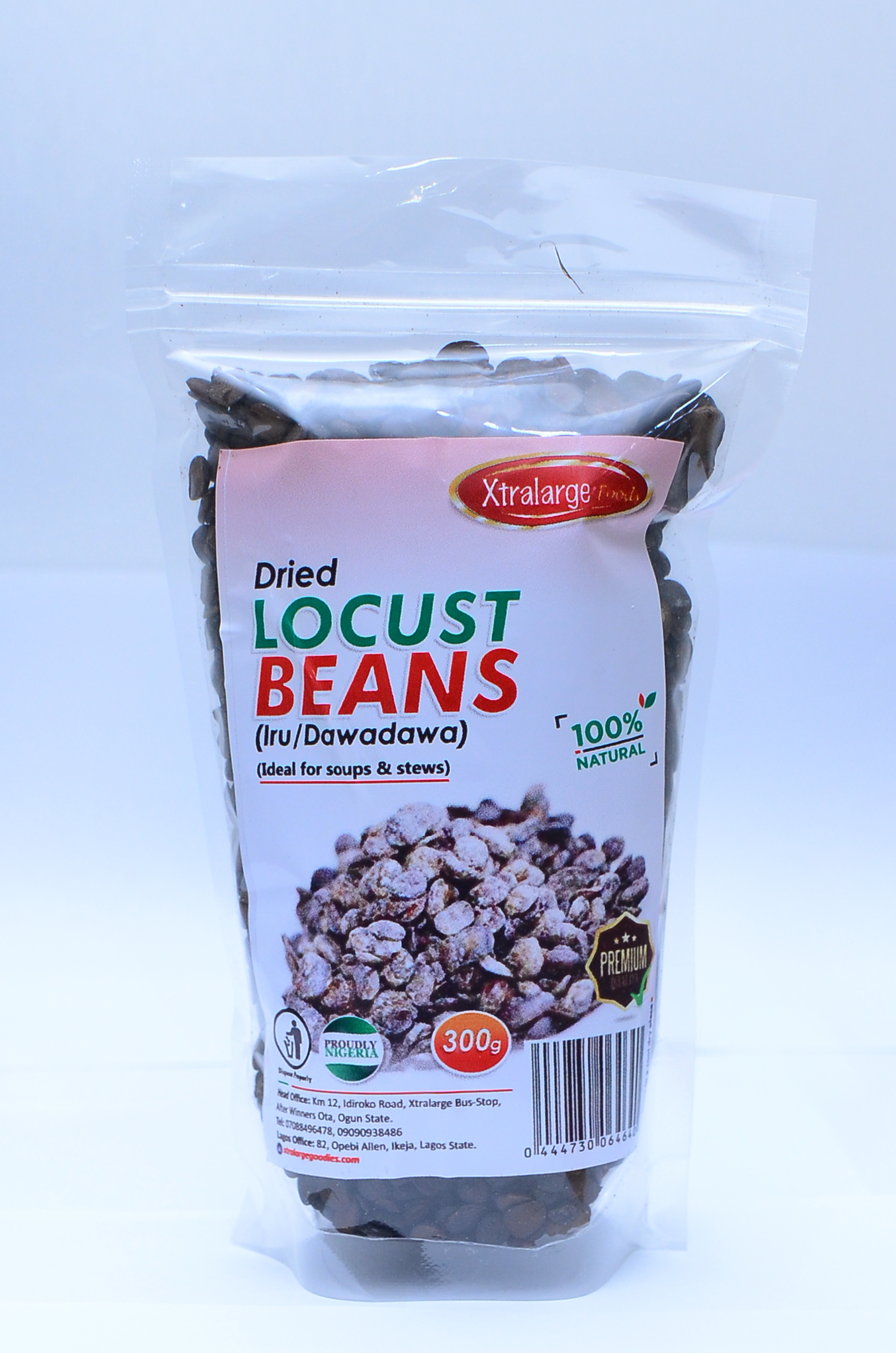 Xtralarge Dried Locust Beans
